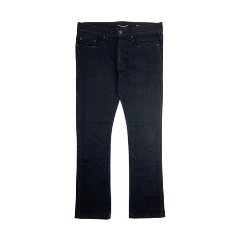 MARKED EU — Saint laurent D17 Black Bootcut Jeans.